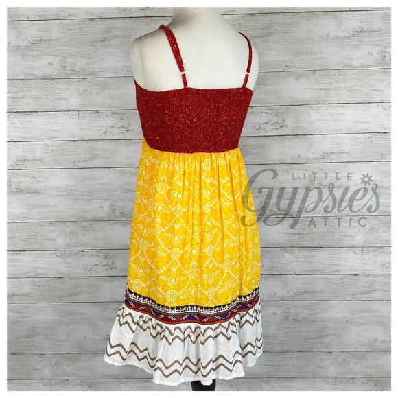 Earthbound Cotton Summer Dress - Picture 3 of 10